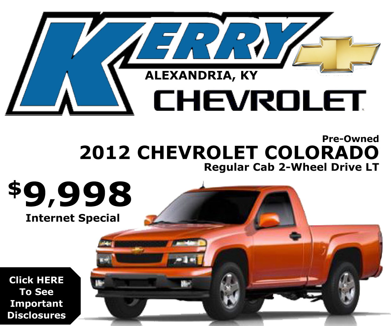 Kerry Chevrolet Colorado Single Cab