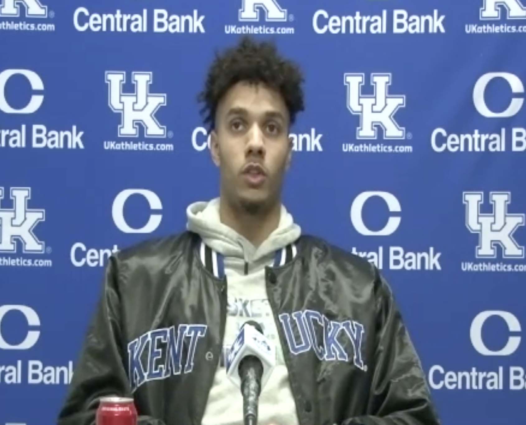 Screen grab from Dontaie UK press conference