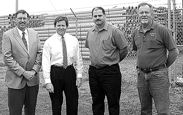 One of Bill Mitchell's early projects involved a water line in Pendleton County