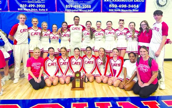 Cheerleaders capture region title  for fifth straight year