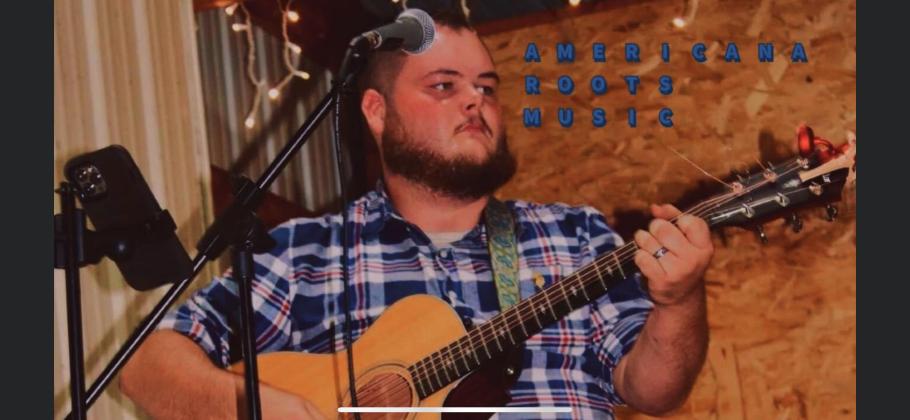2016 Pendleton County High School graduate Ian Tackett headed to Salt Lake City last month in hopes of making a career playing his music. He describes his style as bluesy, but says others call it Americana. Photo courtesy Ian Tackett.