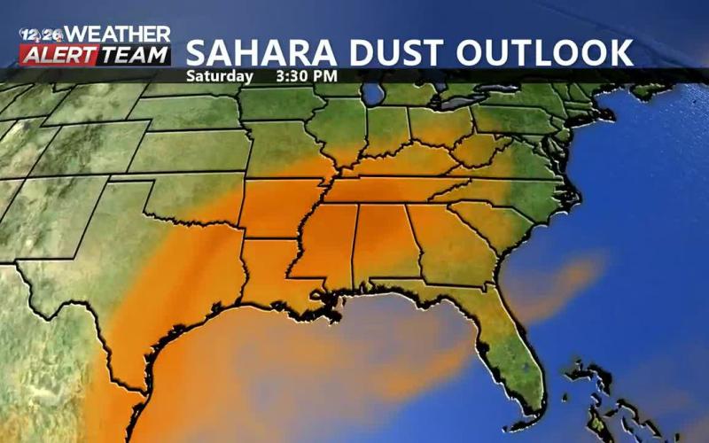 Sahara Desert dust storm reaches United States