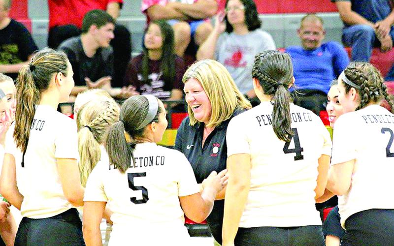 Laura Buck has led the Ladycat Volleyball program for the past decade becoming the winningest coach in program history.