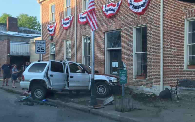 The vehicle was driven by Zach Oliver