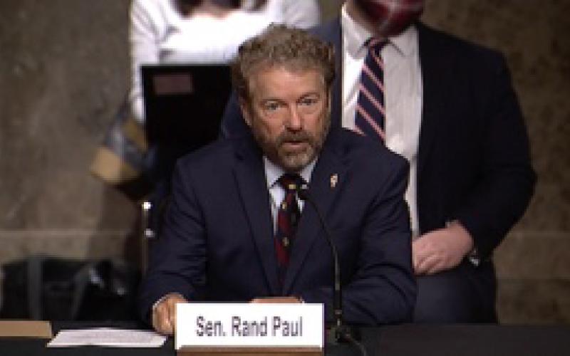 (Dr. Paul Introduces Judge Justin Walker at Judge Walker's Nomination Hearing - May 6, 2020)