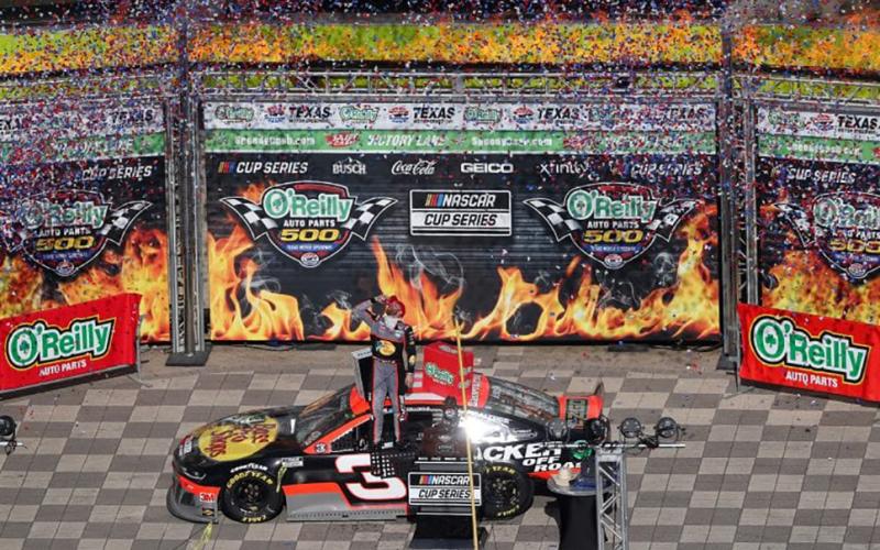 Austin Dillon wins in Texas