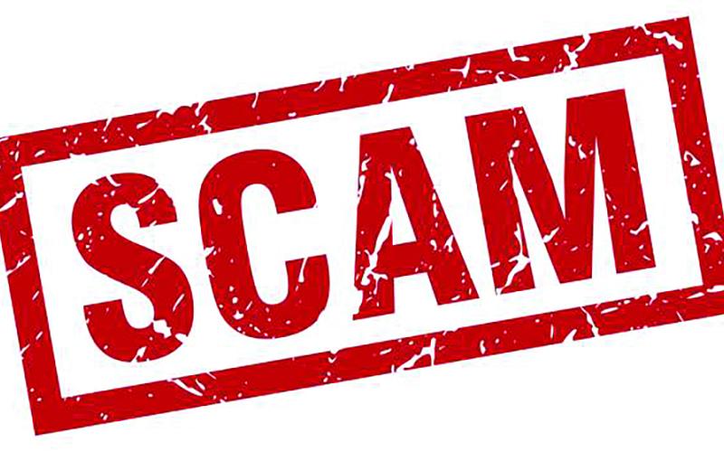 Be alert to scams