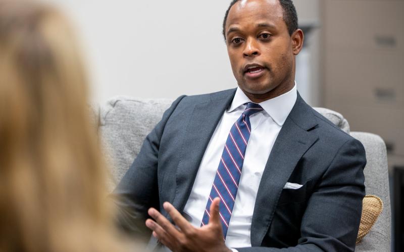 Kentucky Attorney General Daniel Cameron joined a Christian school's lawsuit against Gov. Andy Beshear. (Kentucky Today/Robin Cornetet)