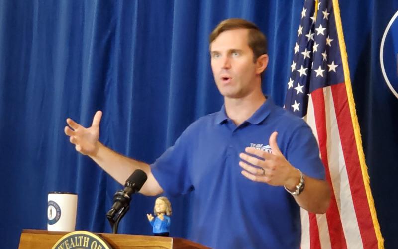 Gov, Andy Beshear's restrictions didn't affect the six racetrack-owned gaming venues in Kentucky. (Kentucky Today/Tom Latek)