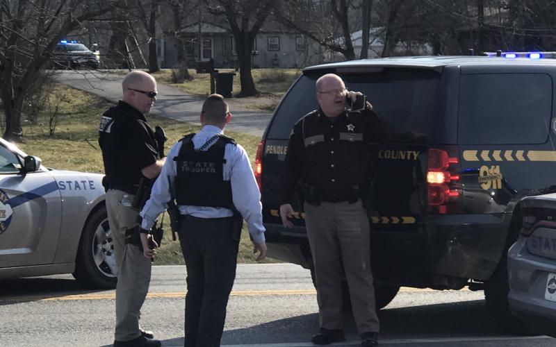 Chief Deputy Marty Hart was the first officer on the scene