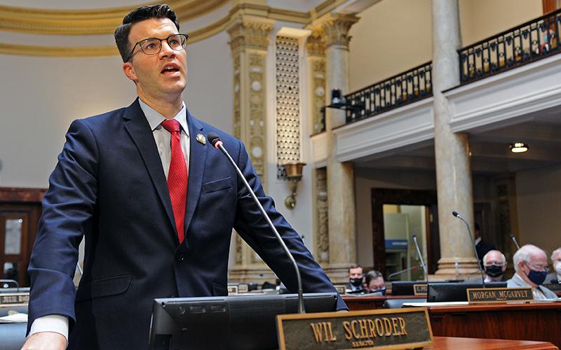 District 24 Senator Wil Schroder