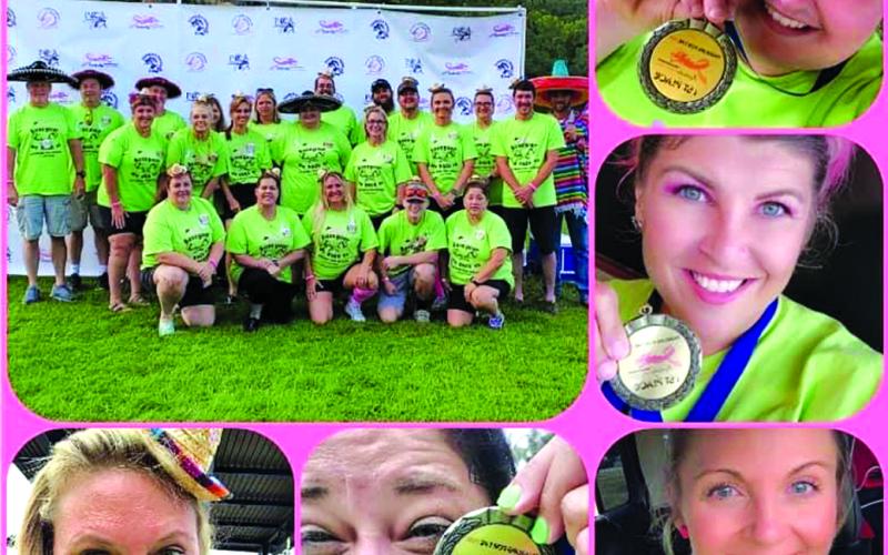 Breast Friends, a Pendleton County dragon boat group, continued its trend of major fundraising, and this year, the crew won the medal for its division.