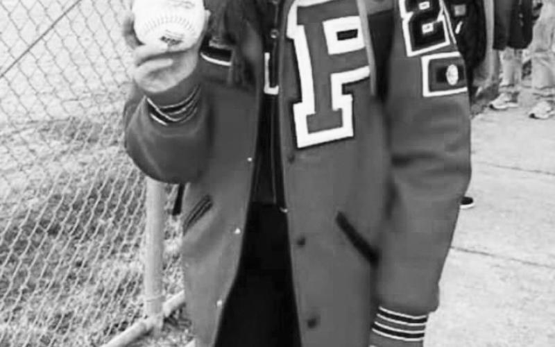 Sophomore Madison Verst was all smiles after hitting her first varsity home run on March 20. Photo provided by Haley Verst