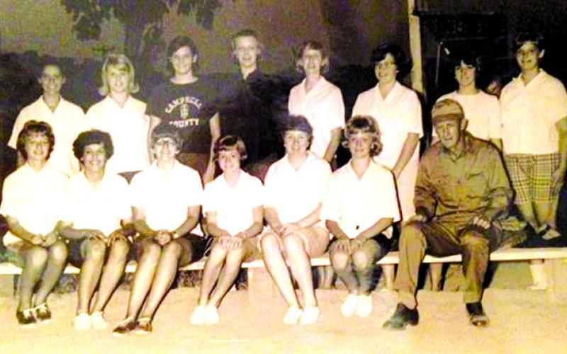 Billie Jo Belcher Chaplin was a cousin to the Vater's and played on many teams there. This photo is the BH &amp; T softball team, circa mid 60s.