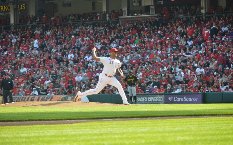 Hunter Greene threw three innings for the Reds and struke out eight batters. The 23 year-old became the youngest pitcher since Frank Pastore in 1980 to start for the Reds on Opening Day.