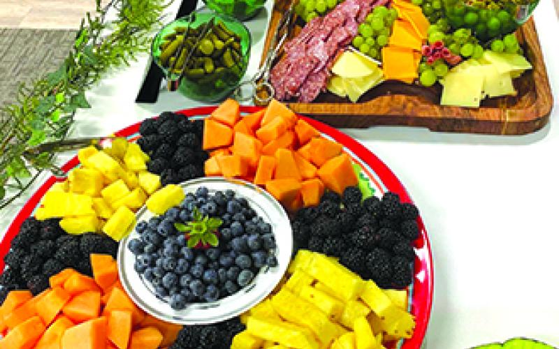 Cross Creek Catering gives “charcuterie” the best look of all.