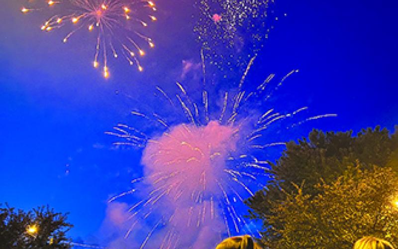 2023 Butler Firework display