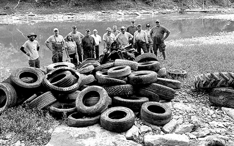 The river thanks all the volunteers for help in getting the water quality improved, but there is still a lot of work to be done.