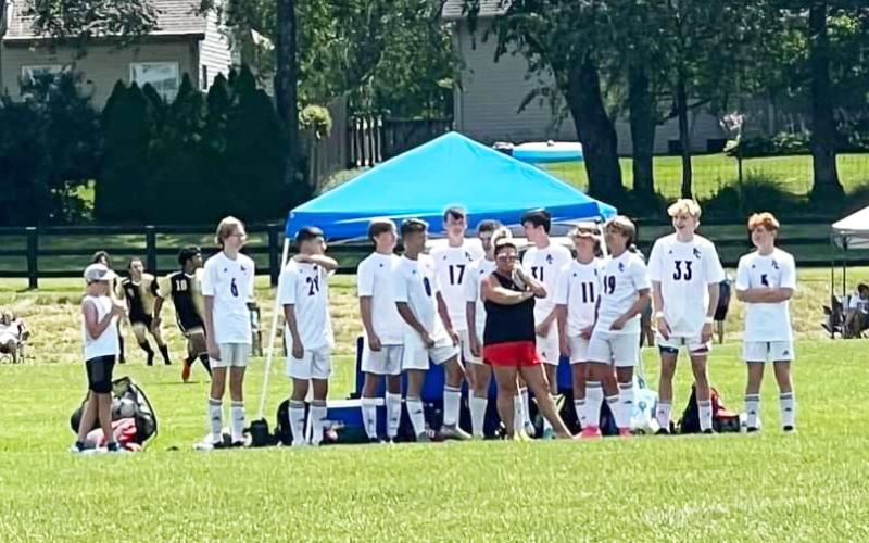 Pendleton County Wildcats soccer team