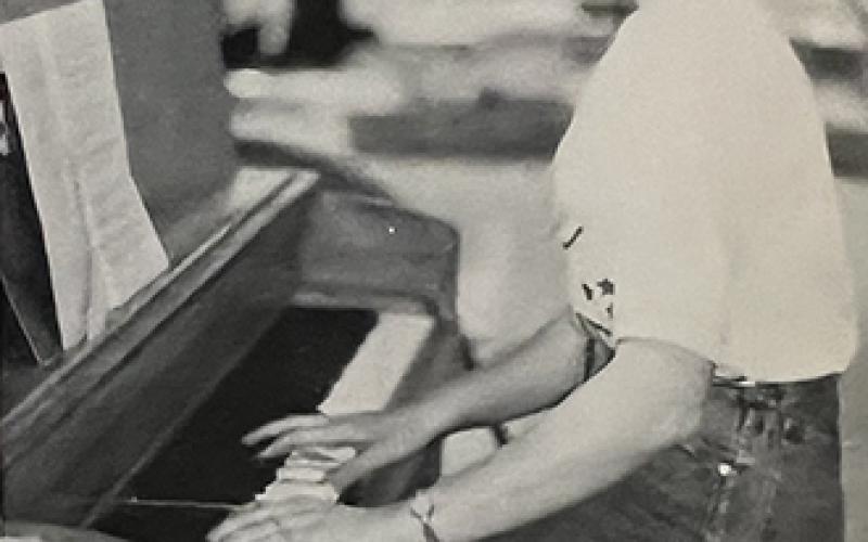 Amy Kearns as a young protégé.