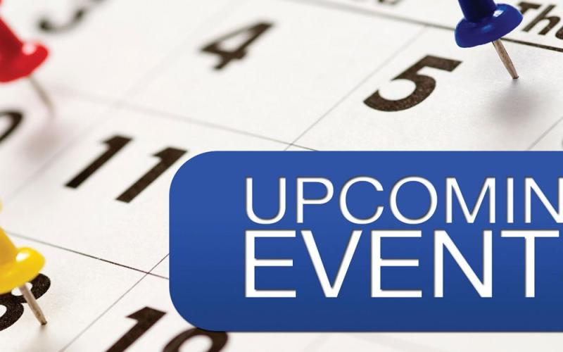 UPCOMING CALENDAR ITEMS