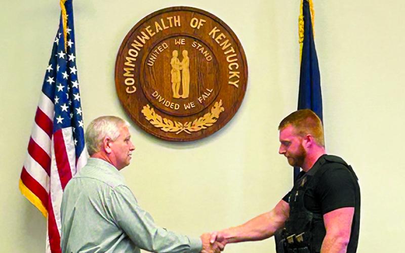 new sheriff's deputy sworn in