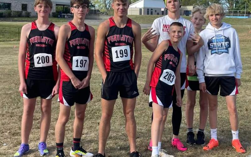 The PCHS Cross Country team competed in the boys’ 5K run on Saturday, October 7th, at the Teams Without a Conference run in Nicholasville. The boys’ team placed 2nd overall, missing out on first place by tenths of a second