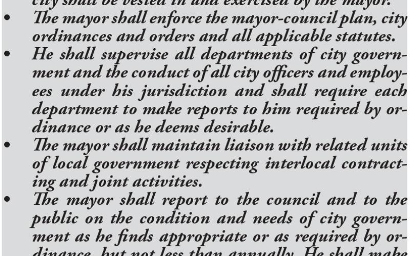 The above Kentucky Revised Statute defines the duties of the mayor. Interlocal agreements are mentioned.