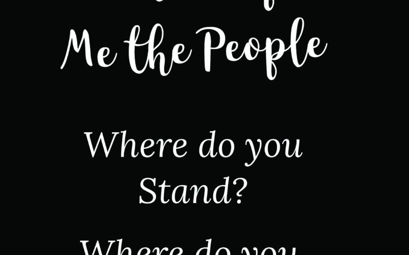 WE the People or ME the People
