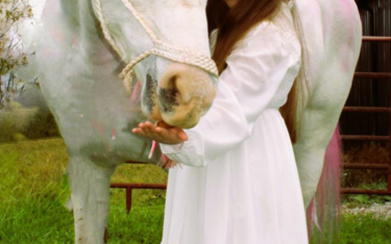 Unicorn event at local farm