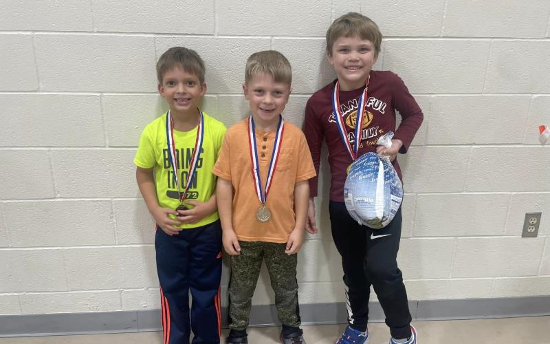 Kindergarten boy winners