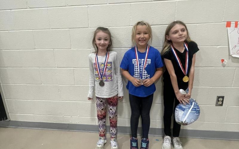 Second grade girl winners