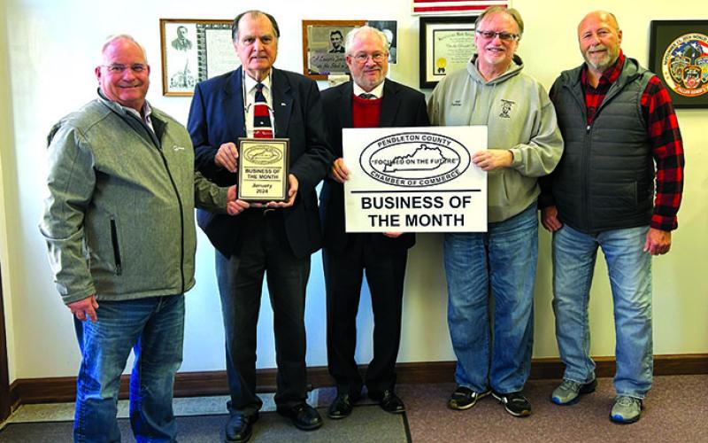 Attorney C. Donald Wells  recognized as the PC Chamber of Commerce Business of the Month for January 2024
