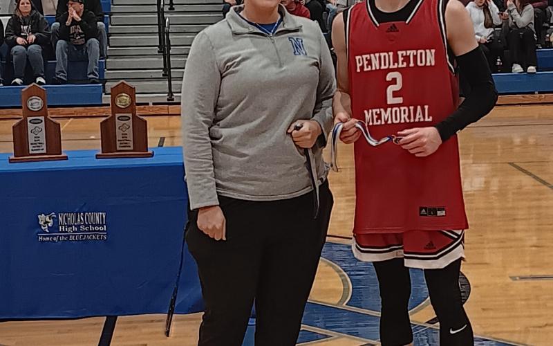 Wildcat senior Alex Beyst, named to the all-tournament team. Photos taken by Sam McClanahan.