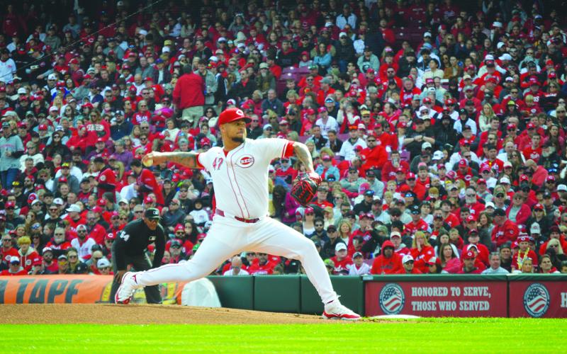 Frankie Montas threw five scoreless innings in his Reds debut while picking up the win. Montas signed a one-year, 16-million dollar deal with the club in January.