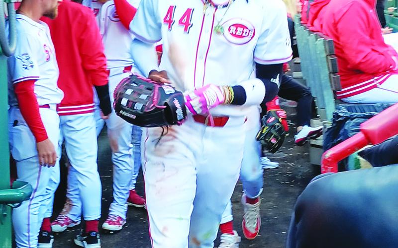 Reds shortstop Elly De La Cruz  prepares to take the field. Fans quickly embraced the superstar-in-the-making following his debut last year.
