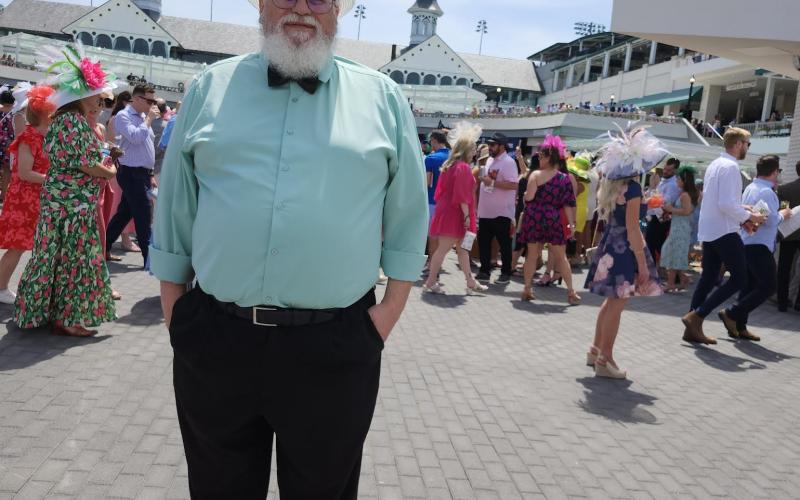 Future 'colonel' infiltrates Churchill Downs