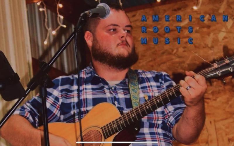 2016 Pendleton County High School graduate Ian Tackett headed to Salt Lake City last month in hopes of making a career playing his music. He describes his style as bluesy, but says others call it Americana. Photo courtesy Ian Tackett.