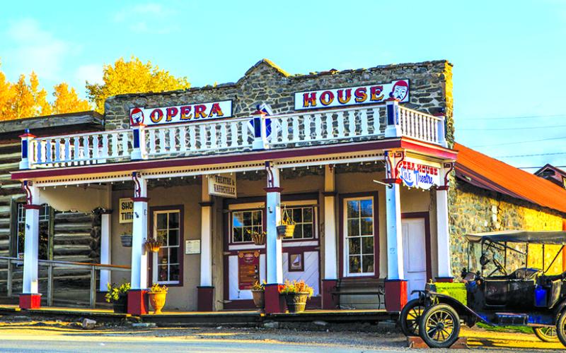 This is the Opera House in Virginia City, Montana, where Butler resident, Michael  English, will be acting this summer.