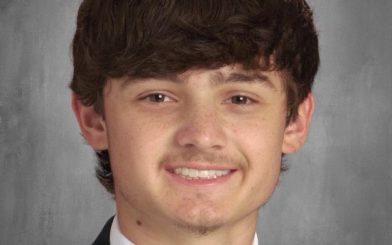 Scholarship recipient, Jackson Pollard