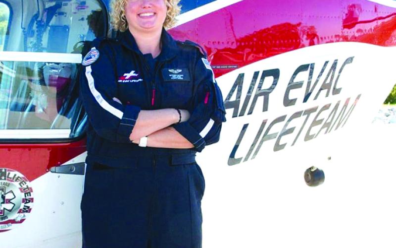 Bethany Aiken, flight nurse