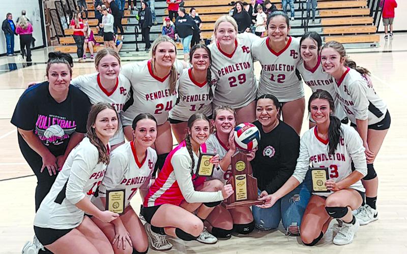 Pendleton County Ladycat Volleyball Team