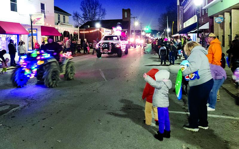 Floats, fire trucks, ATVs, horses, law enforcement and rescue vehicles, and plenty of costumed characters participated in the parade which traveled from the Pendleton County Fairgrounds north on Highway 27 before turning onto Shelby Street and ending on Main Street in downtown Falmouth.