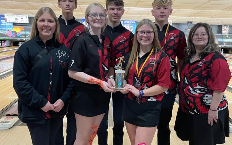 The team poses with their runner-up finish at the Cooper Jaguar Classic. Photos courtesy of Rhonda Hutchison