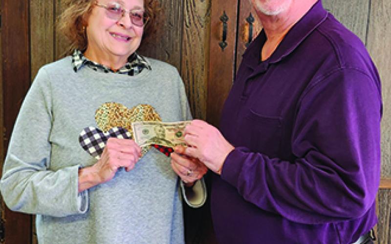 The Falmouth Outlook's 2025 bracket challenge first place winner, Jane Wright.