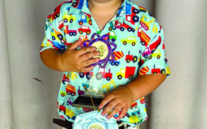 Ryan Huck took home the title of Petite Mister Cutie Pie for 2025.