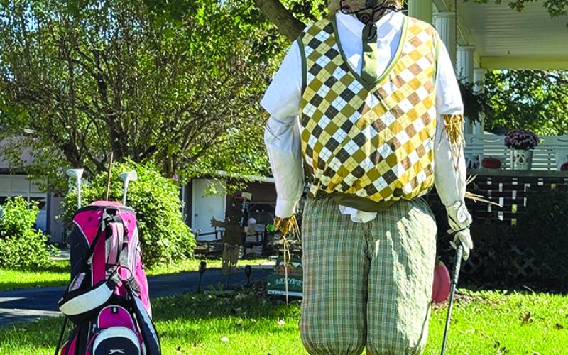 The caddy is a creation of Troy and Kim Myers