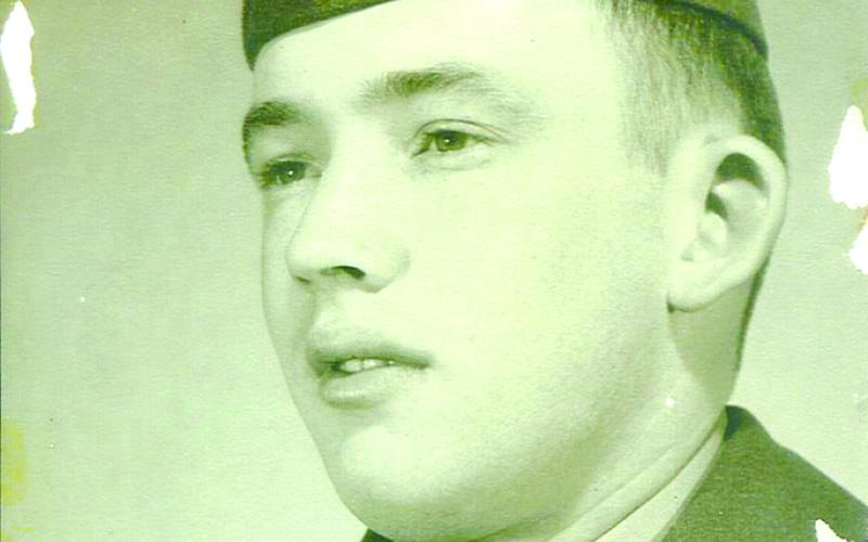 Boyd Wolfe, son of Ashland and Hilda Wolfe, was in Fort Knox and stationed in Alaska.