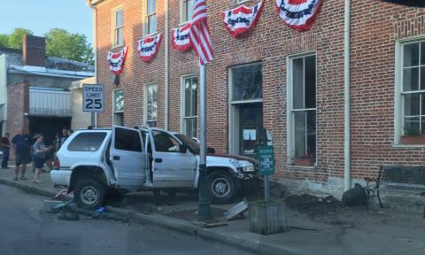 The vehicle was driven by Zach Oliver