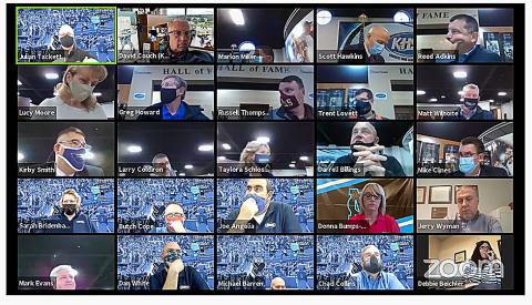 KHSAA Board of Control met via Zoom to discuss the start of Winter Sports